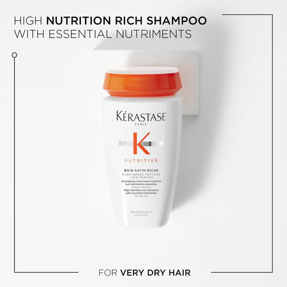 Kérastase Nutritive Bain Satin Riche Shampoo for Very Dry Hair 250ml
